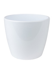 Potteskjuler Maja hvid Ø8 cm